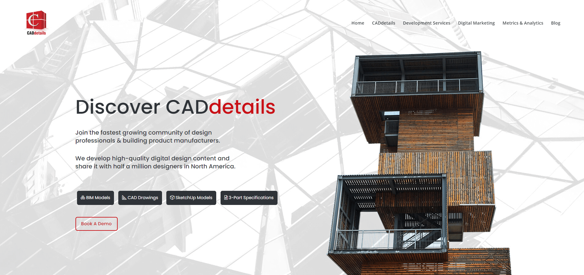 Development of CAD and BIM CADdetails.