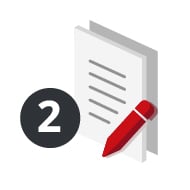 Specifications Step 2 3D Paper with Red edit pencil icon Specifications Step 2 3D Paper with Red edit pencil icon