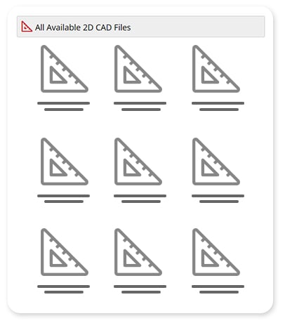 All available 2d cad files sample image.