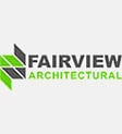 fairview architectural black and lime green logo