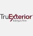 truexterior black and maroon logo