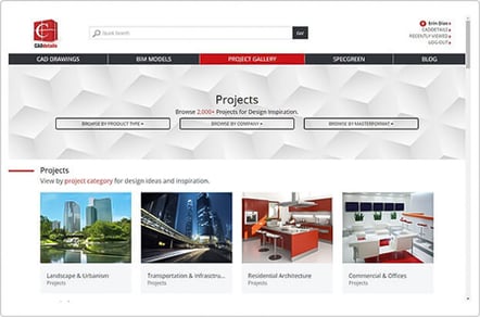 CADdetails Project Gallery for Design Professionals