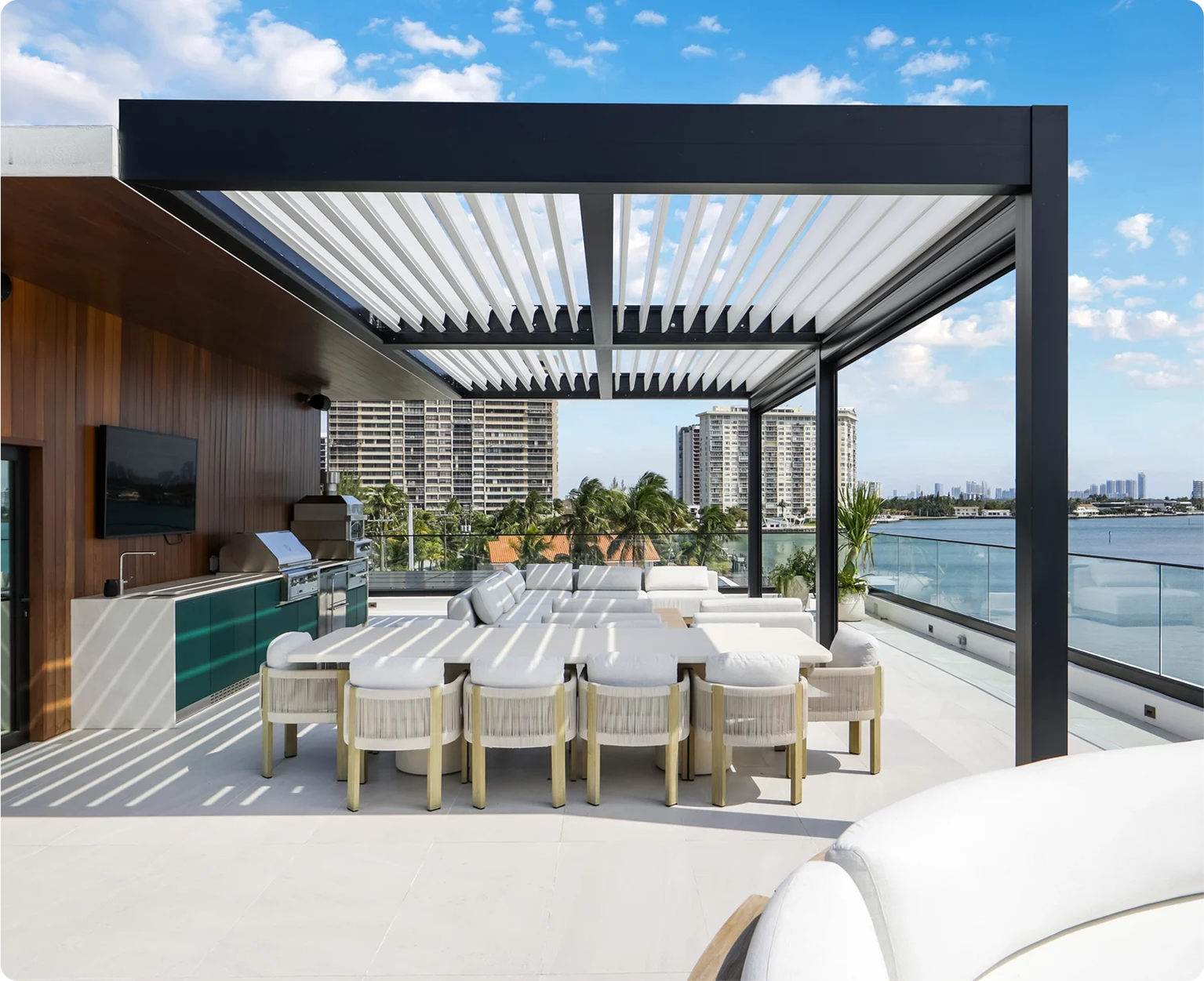louvered shade image