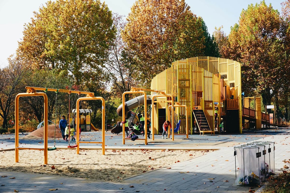 15+ CAD Details of Parks and Playgrounds: Unveil Artistry of Outdoor Recreational Spaces!