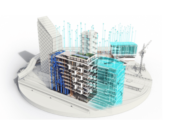 Graphic showing 3D design